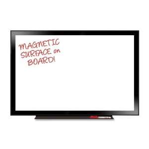  The Board Dudes Magnetic Dry Erase Board  24x36  Black 