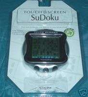 SuDoku Handheld Game, Touch Screen NIB  