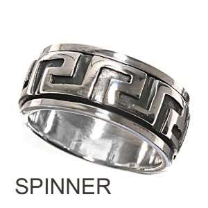  Sterling Silver Ring   Spinner   Size 6 10 Jewelry
