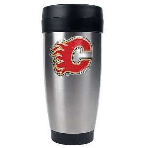  Calgary Flames Stainless Steel Travel Tumbler Sports 