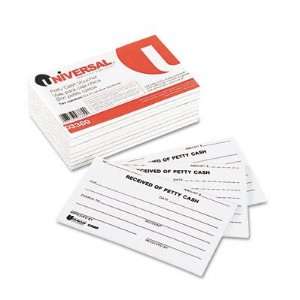  Received Of Petty Cash Slips, 50 Slips/Pad, 12 Pads/Pack 