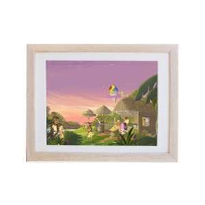  Hula Sweetie Print Matted and Framed 
