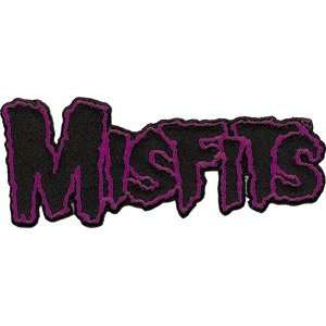 THE MISFITS BAND LOGO EMBROIDERED PATCH 