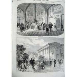  1865 Baden Baden Trink Halle Place Conversation Hall