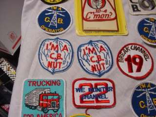 32 LOT WHOLESALE LOT CB TRUCKER 1970S VINTAGE PATCH NEW PATCHES 