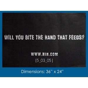   NIN Will You Bite The Hand That Feeds? Poster 24x36 