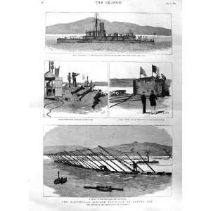  1885 Bantry Bay War Polyphemus Mines Fort Rupert