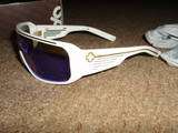Spy Tron Sunglasses New Supreme White Matte Electric SB Skateboard 