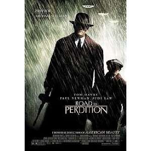  Road to Perdition Original 27 X 40 Theatrical Movie Poster 