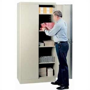   Storage Assembled Cabinet with 4 Shelves, 36 Width x 21 Depth x 78