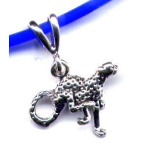  14 Blue Cheetah Necklace Sterling Silver Jewelry Sports 