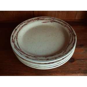  Barbwire Collection 11 Dinner Plate   Set of 4 Kitchen 