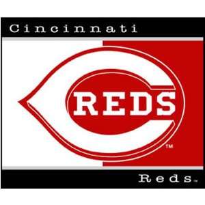  MLB Baseball All Star Blanket/Throw Cincinnati Reds   Team 