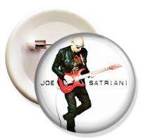 NEW Joe Satriani Black Swans Custom T shirt with FREE PIN BUTTON BADGE 