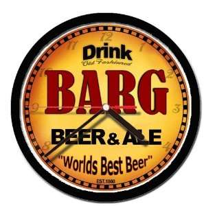  BARG beer and ale cerveza wall clock 