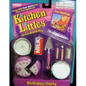  Orginal Tyco Kitchen Littles Birthday Party (1995) Toys & Games