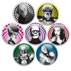  Decorative Push Pins 7 Small Classic Monsters Office 