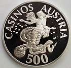 Official Silver Gaming Coins Worlds Great Casinos   BA
