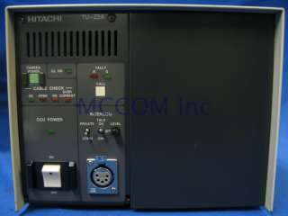 This auction is for 3 Hitachi Z4500W Triax Cameras with SDI. There are 