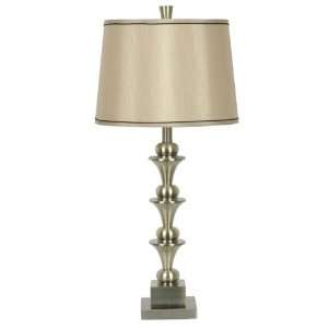  Crestview Gold and Nickel Table Lamp CVACR944