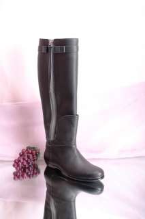 Gianmarco Lorenzi 0678 Leather Knee High Boots 40/ 10  