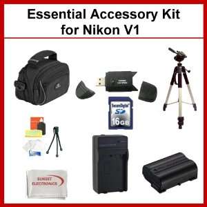  Nikon 1 V1 Mirrorless Digital Camera Includes Soft Carrying Case 