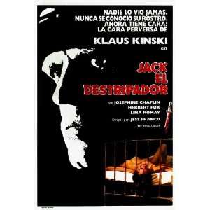   27x40 Klaus Kinski Josephine Chaplin Francine Custer