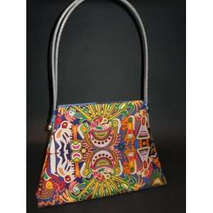  Trapeze Bag Huichol in Navy 