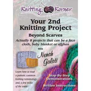  Knitting Korner Your Second Knitting Project DVD Arts 