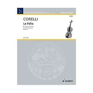  Kreisler Cm18 Corelli La Folia Vln Pft Musical 