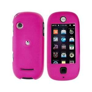   Cover Case Hot Pink For Motorola Evok QA4 Cell Phones & Accessories