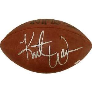  Kurt Warner Autographed Official NFL Football Sports 