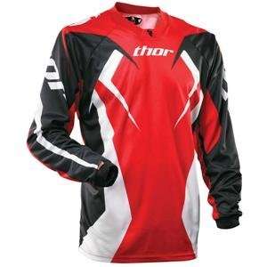  Thor Motocross Youth Phase Jersey   2008   2X Small/Red 