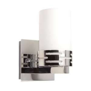   Lighting Seattle Collection Chrome Finish Seattle 1 Lite Wall Sconce