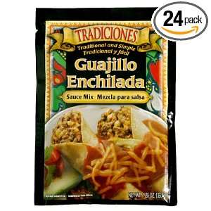 Tradiciones Guajillo Enchilada Mix, 1.25 Ounce Packets (Pack of 24)