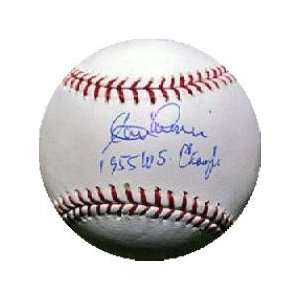 Clem Labine Signed Ball   inscribed 1955 WS Champions 
