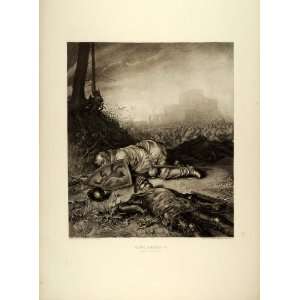   Shakespeare Battlefield   Original Photogravure