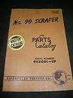 1950 PRECO CATERPILLAR No 1 Terracer Parts Manual 9B  
