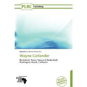    Wayne Carlander (9786138804161) Epimetheus Christer Hiram Books