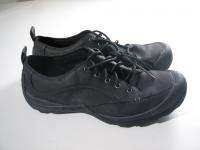 Merrell LOESS Hiking Trail Shoes Black Leather Mens US 14 UK 13 EUR 49 