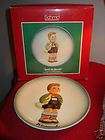 Schmid Hark the Herald 1984 1st Annual Statuette Plate