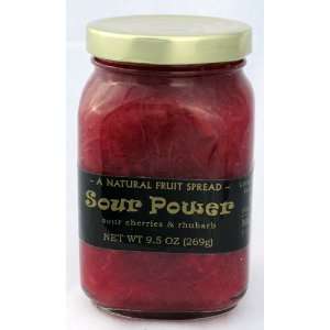 Sour Power   Sour Cherry & Rhubarb Jam Grocery & Gourmet Food