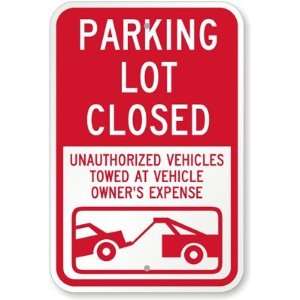 Unauthorized Vehicles Towed At Vehicle Owners Expense (with Car Tow 