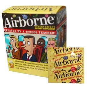  Airborne Effervescent Health Formula   (Box of 20 Individual Tablet 