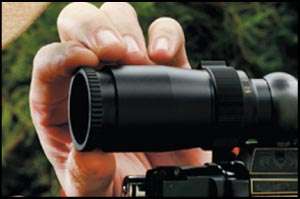   eyepiece allows you to instantly bring the reticle into sharp focus