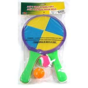  2 in 1 Catch N Paddle Ball Toys & Games
