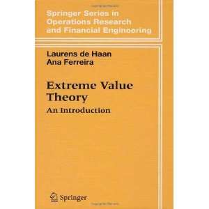   Series in Operations Research) [Hardcover] Laurens de Haan Books