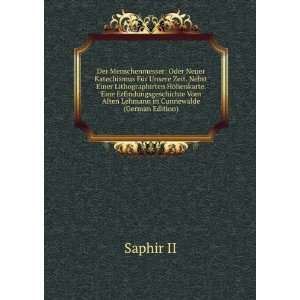   Lehmann in Cunnewalde (German Edition) (9785874180690) Saphir II