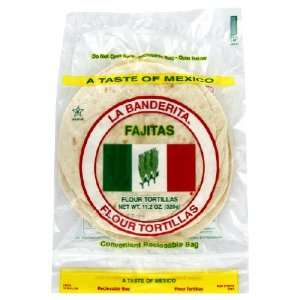  La Banderita, Tortilla Fajita 6In 10Ct, 11 OZ (Pack of 12 