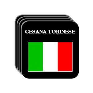  Italy   CESANA TORINESE Set of 4 Mini Mousepad Coasters 